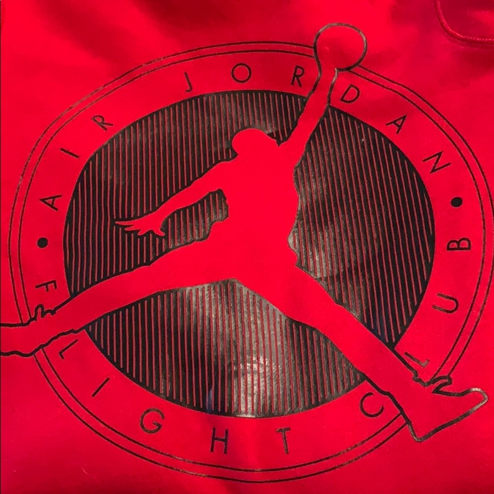 Red Air Jordan Sweatshirt